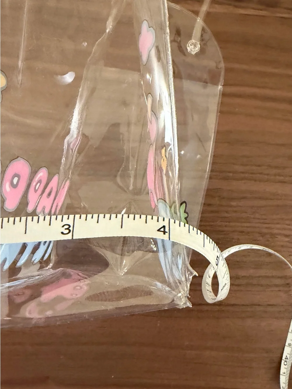 Clear Happy Birthday Tote